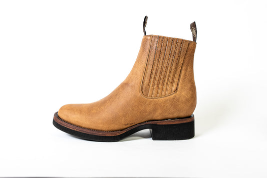 BOTIN CHARRO MARLBORO CAMEL SUELA POLIURETANO (CORCHO)