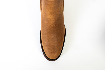 BOTIN CHARRO MARLBORO CAMEL SUELA POLIURETANO (CORCHO)