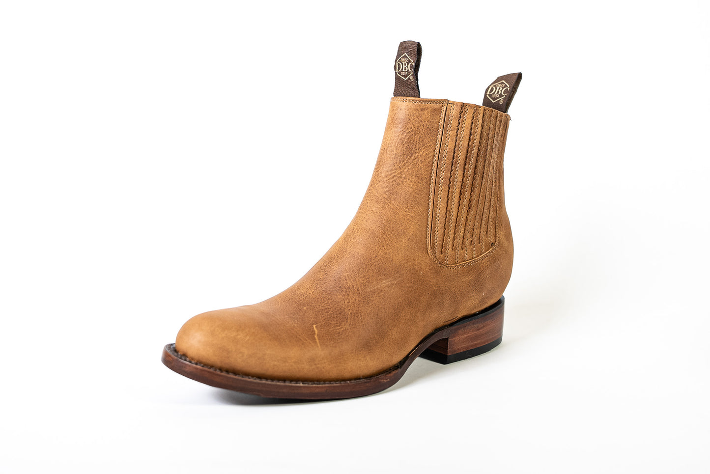 BOTIN CHARRO MARLBORO CAMEL 100% CUERO