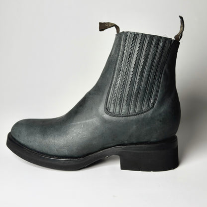 BOTIN CHARRO MARLBORO GRIS SUELA POLIURETANO (CORCHO)