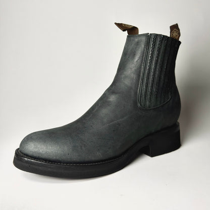 BOTIN CHARRO MARLBORO GRIS SUELA POLIURETANO (CORCHO)