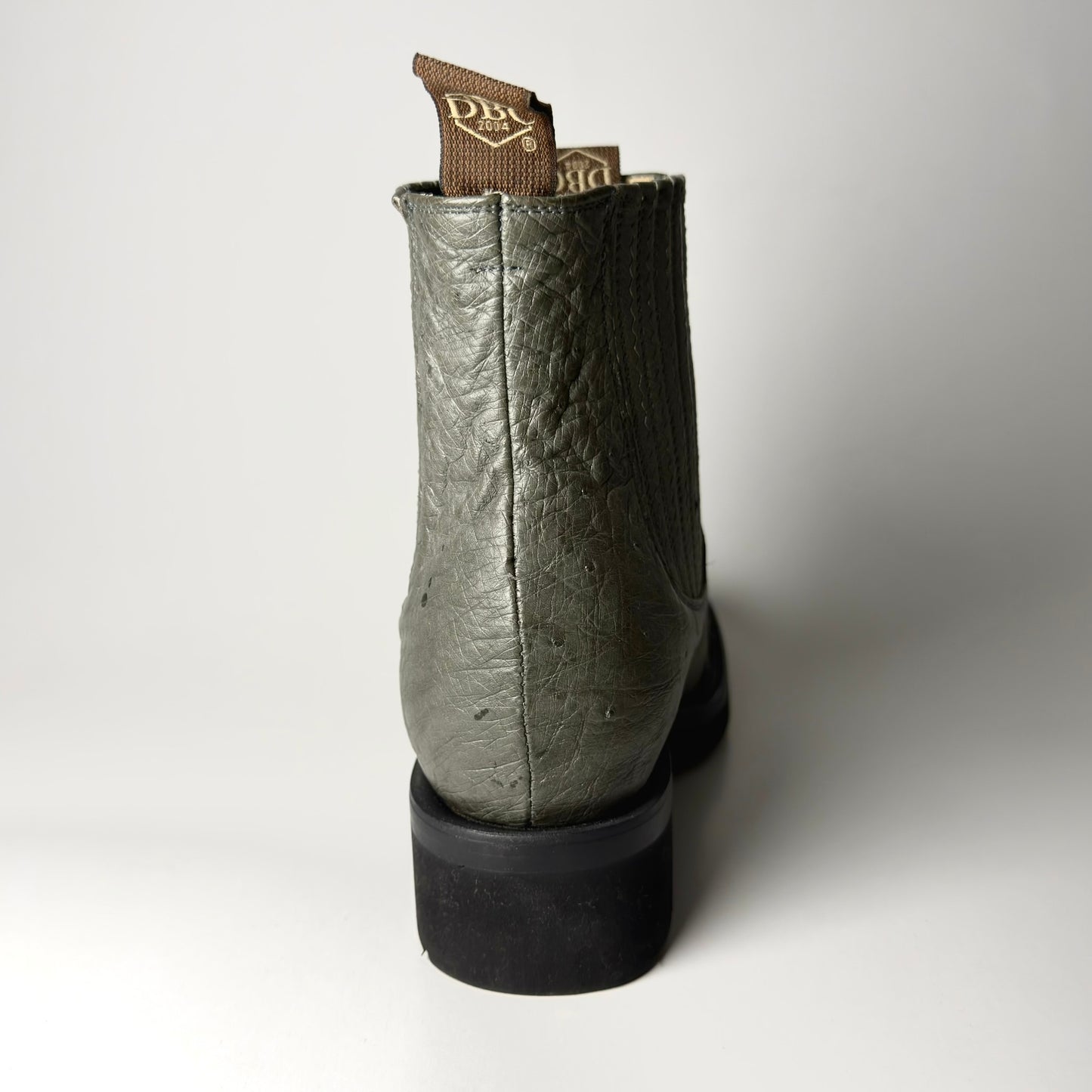 BOTIN CUADRADO GRIS SUELA POLIURETANO (CORCHO)